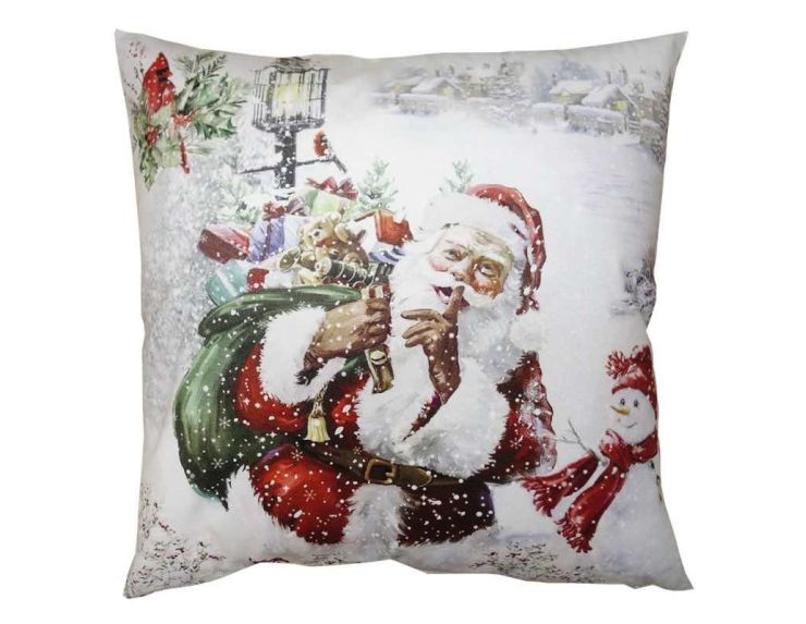 Coussin Père Noël 45x45cm